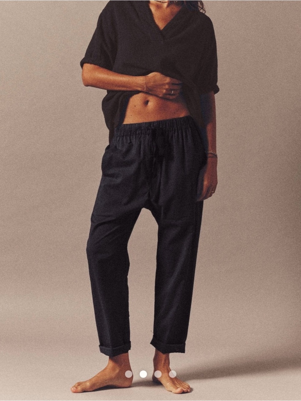 Xirena Black Draper pant